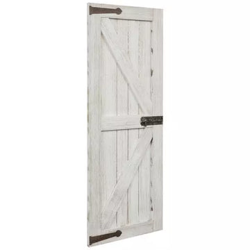 Barn Door distressed Wood Wall Decor. Farmhouse accent. - Artisticspacedecor